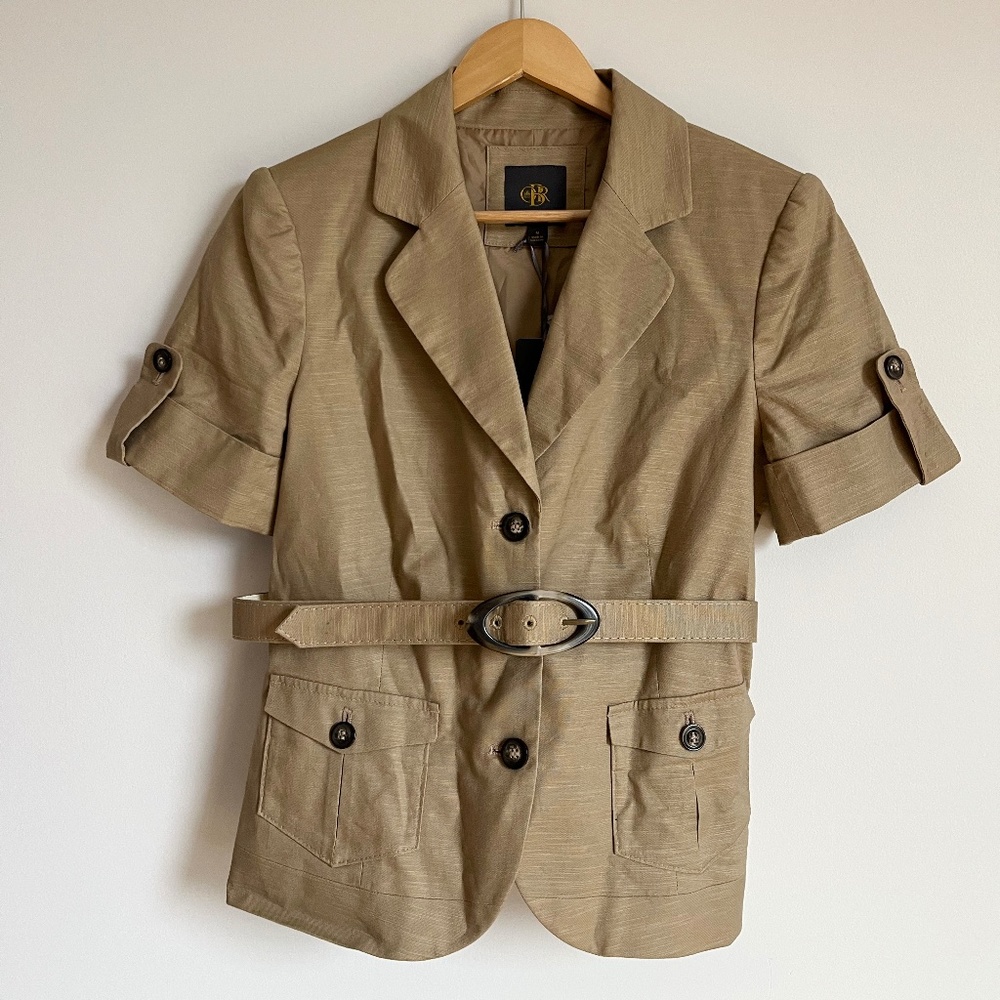 NWT Outback Red Belted Blazer / Size M